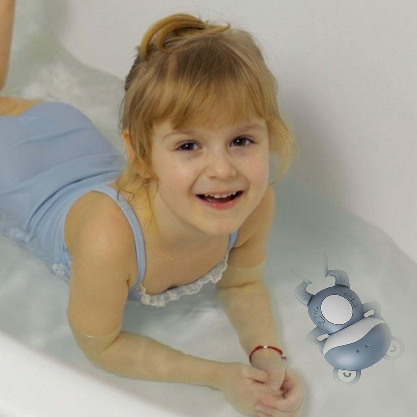 Splashy Froggy™| La grenouille flottante pour le bain.