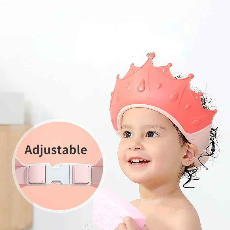 Visière chapeau pour douche bébé I ShampooCap™