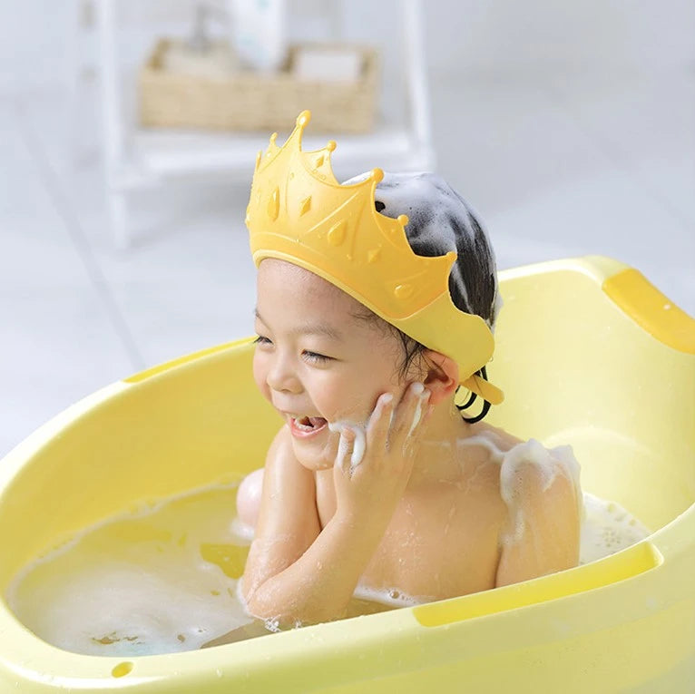 Visière chapeau pour douche bébé I ShampooCap™